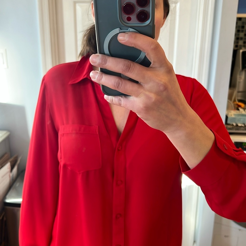 Limited Red Blouse